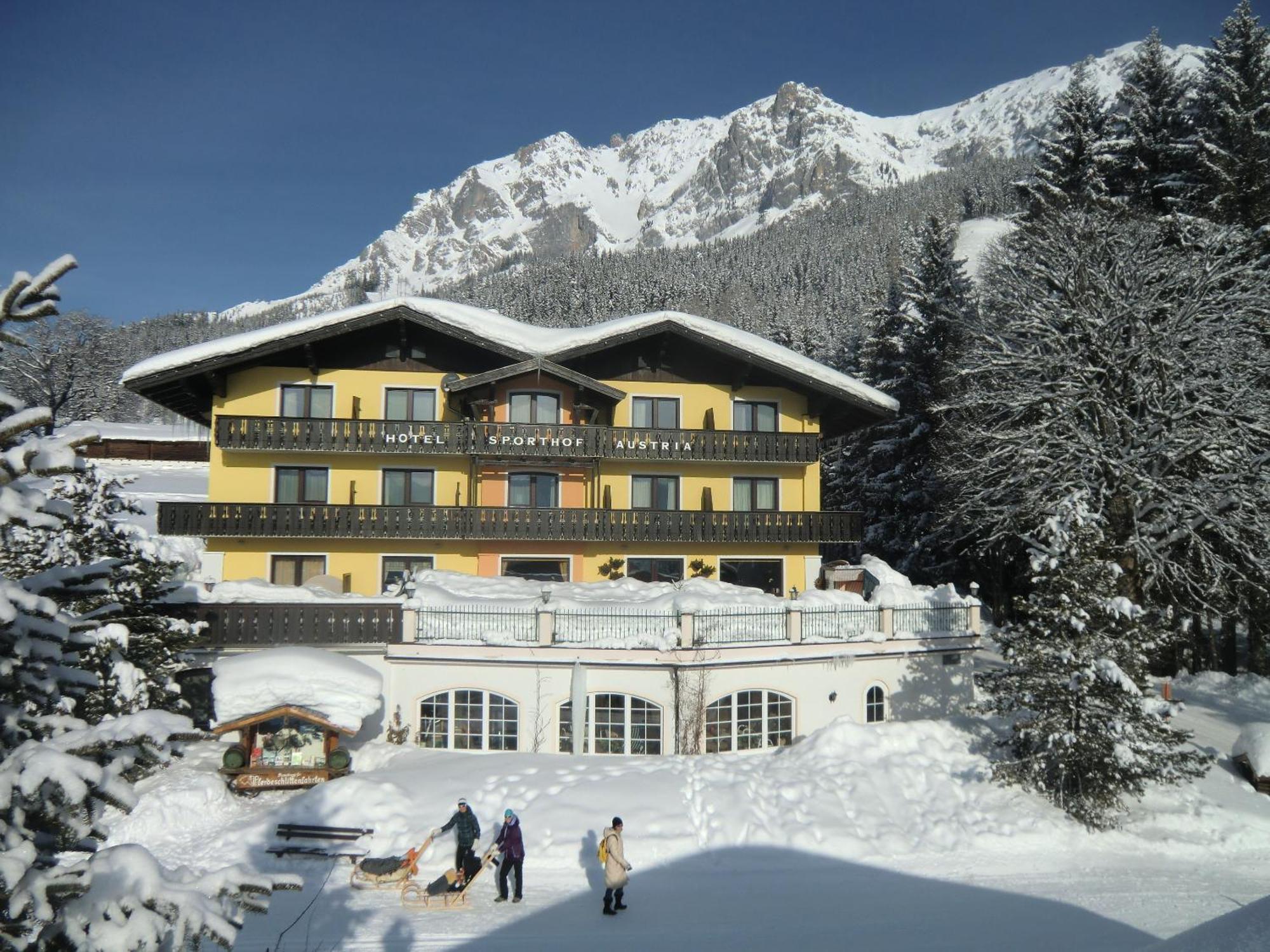 Hotel Sporthof Austria Ramsau am Dachstein Exterior foto